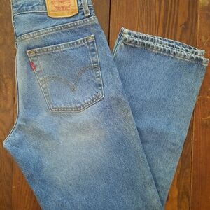 Levi's Blue Straight Jeans Classic Denim